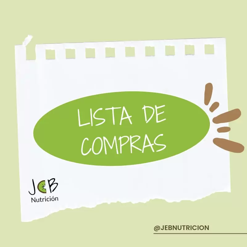 Lista De Compras Saludable